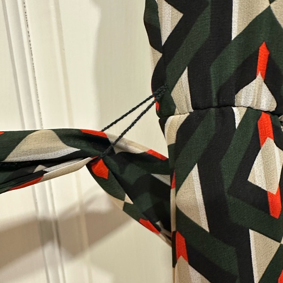 Calvin Klein Geometric Maxi Dress, Size 12 - Picture 10 of 14